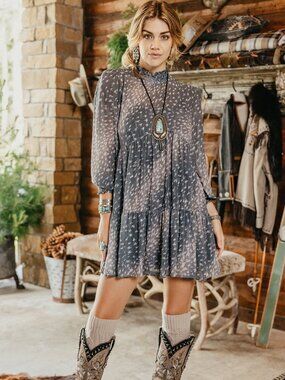 Double D Ranch Winter Axis Dress - Banff Collection